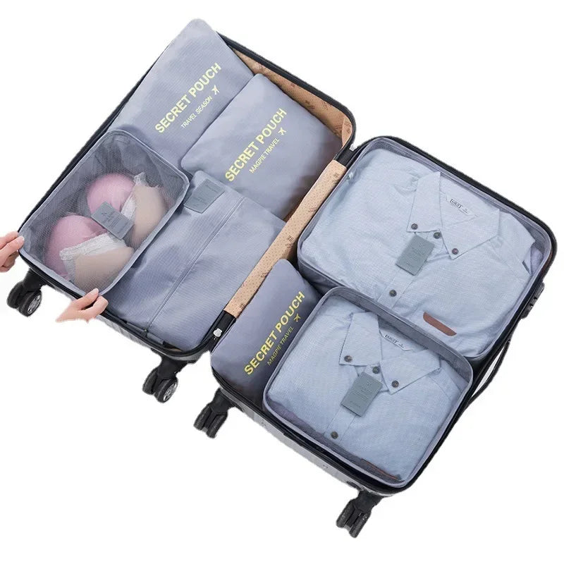Travel Kit Go - Lot de 6 sacs de voyage