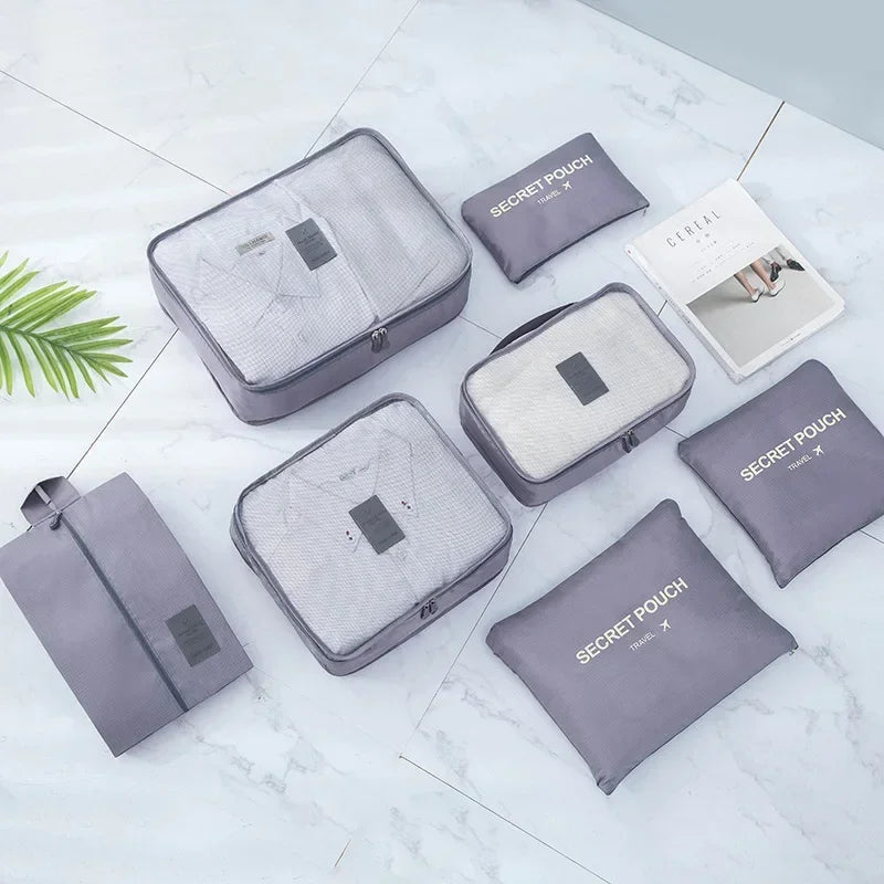 Travel Kit Go - Lot de 6 sacs de voyage