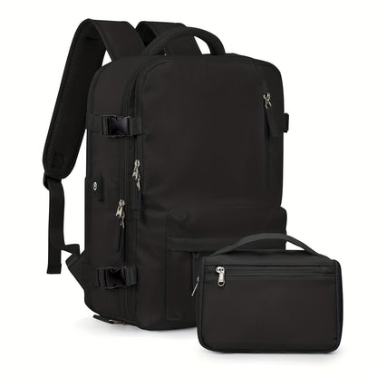 Travel Kit Go - Sac à Dos de Voyage Premium – Dimensions compatible bagage cabine et Idéal pour le Business e le Sport